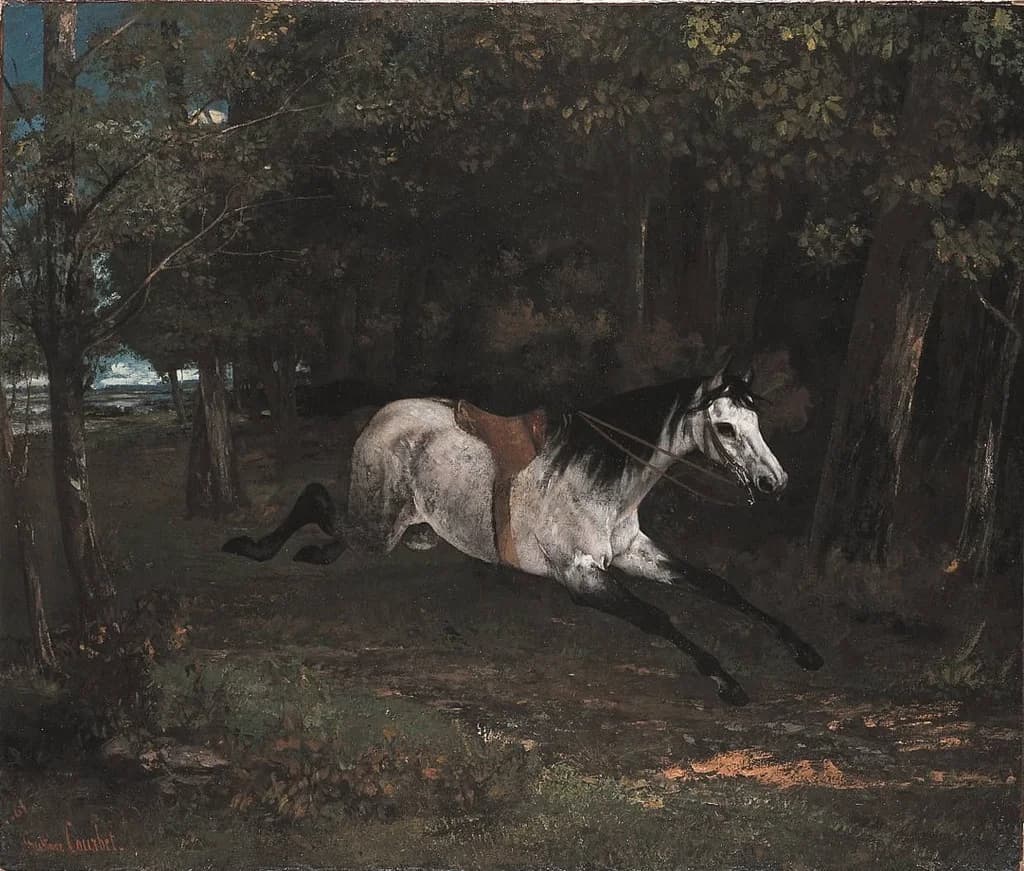Durchgehendes Pferd