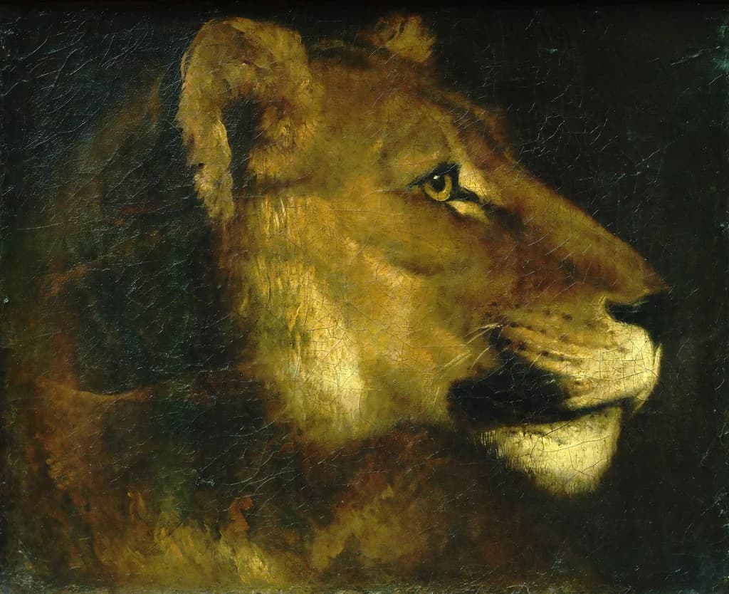 Head of a lion