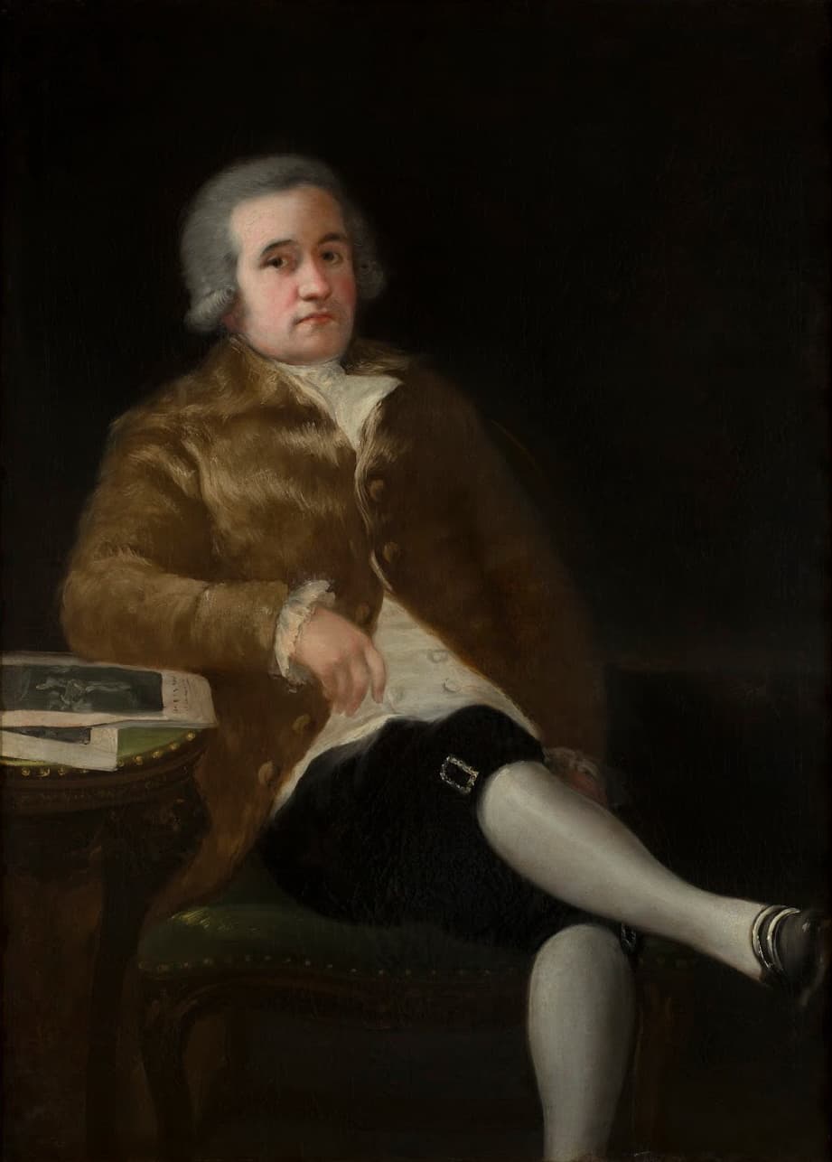 Portrait of Juan Agustín Ceán Bermúdez