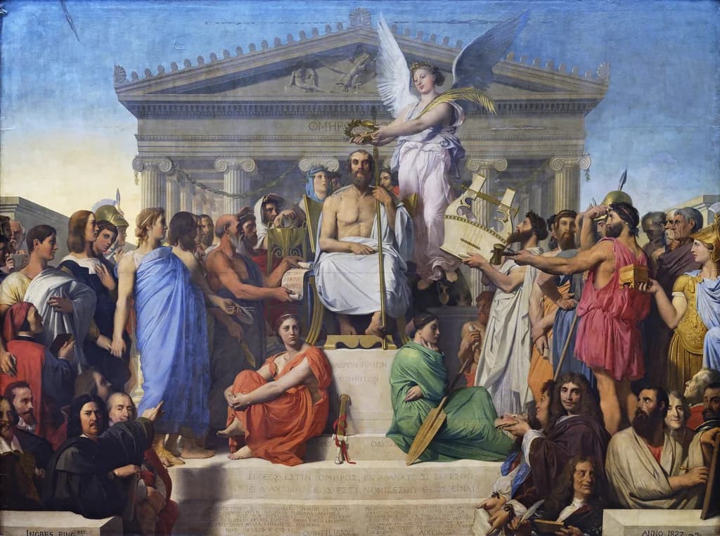 L'apoteosi di Omero