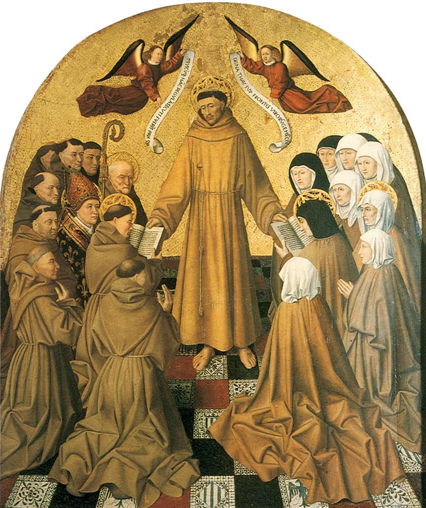 Delivery of the Franciscan Rule