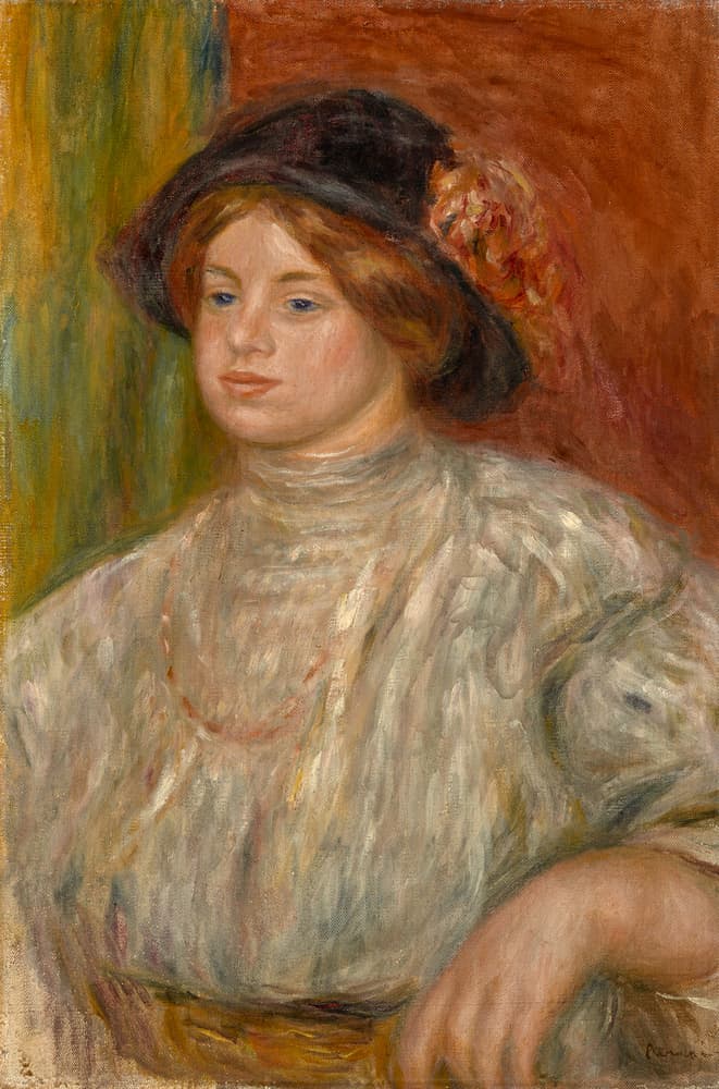 Gabrielle au chapeau