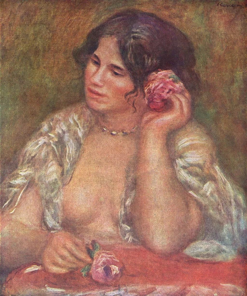 Gabrielle à la rose