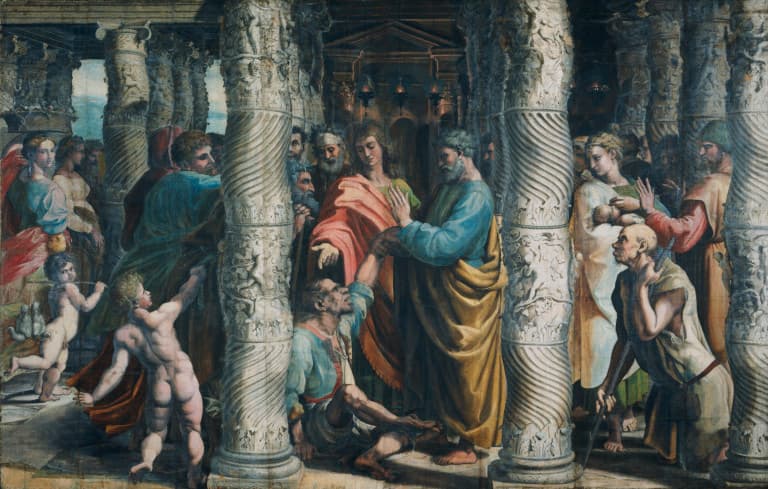 The Healing of the Lame Man