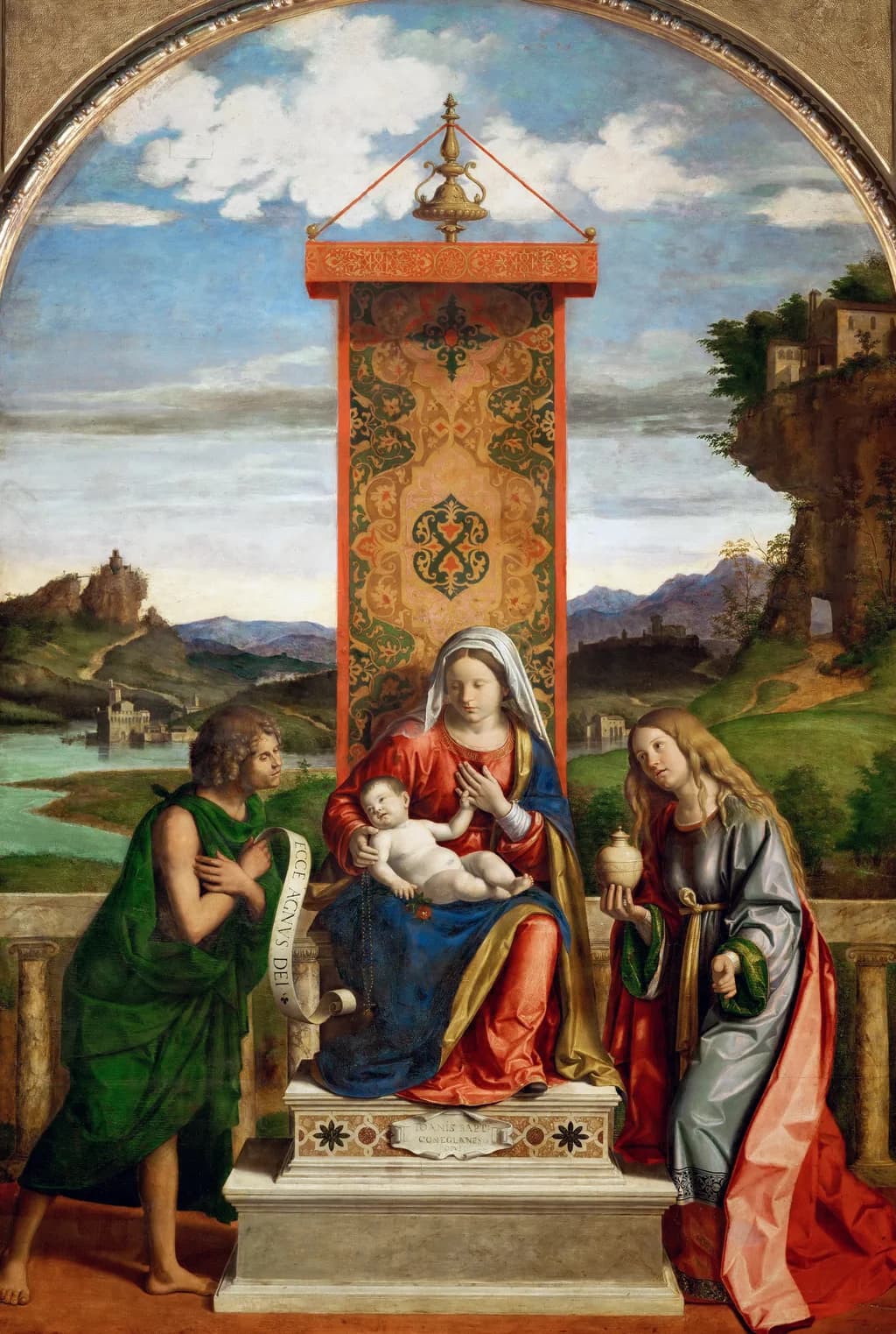 Madonna and Child with John the Baptist and Mary Magdalene