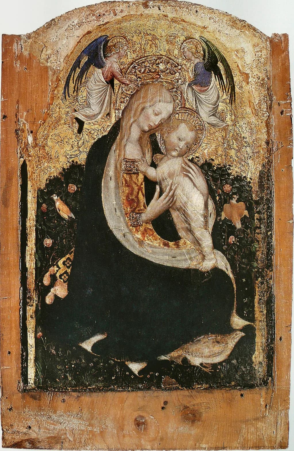 Madonna mit der Wachtel