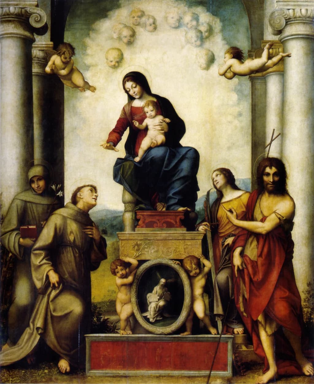 Madonna with St. Francis