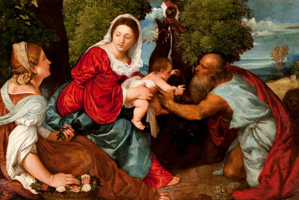 Madonna and Child with Saint Jerome and Saint Dorothy