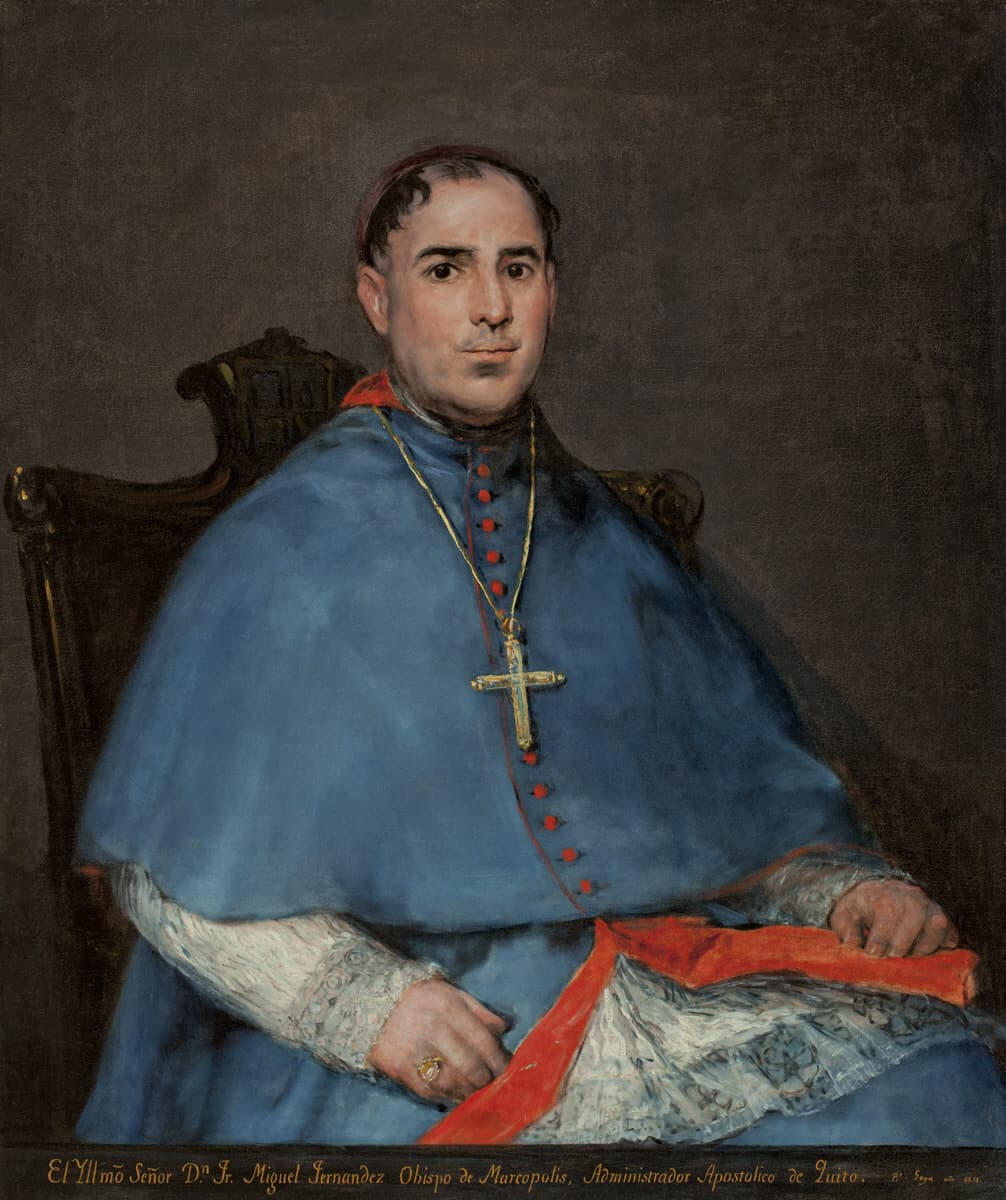 Portrait of Don Fr. Miguel Fernandez y Flores