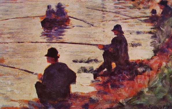 The Anglers, Study for la Grande Jatte
