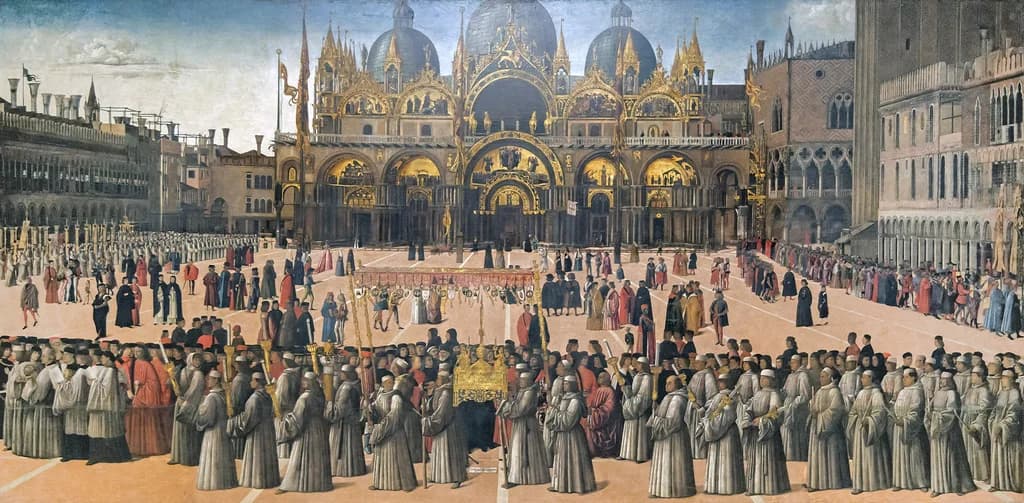 Procession in St. Mark's Square