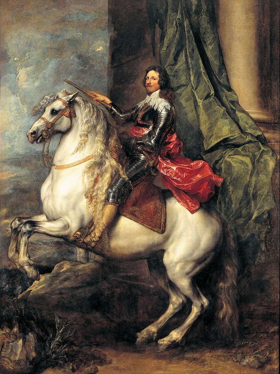 Equestrian portrait of Prince Tomaso of Savoy-Carignan