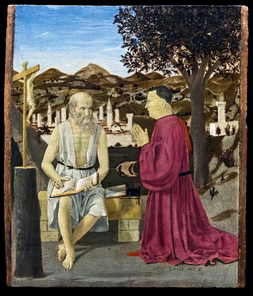 Saint Jerome and a Donor