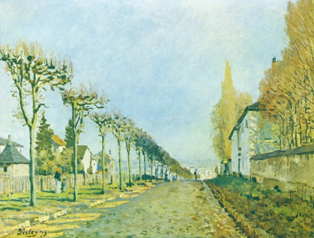 Le chemin de la Machine, Louveciennes
