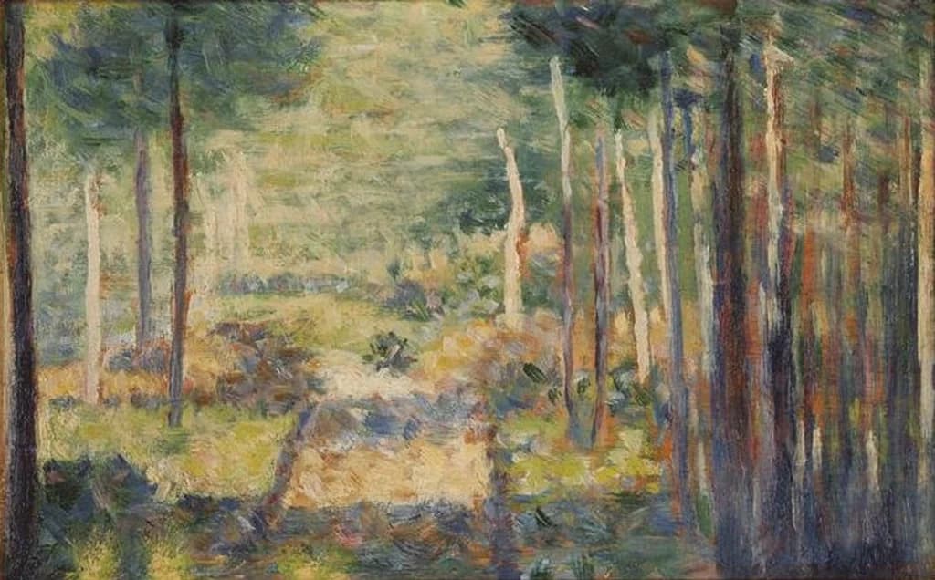 Alley in the Forest, Barbizon