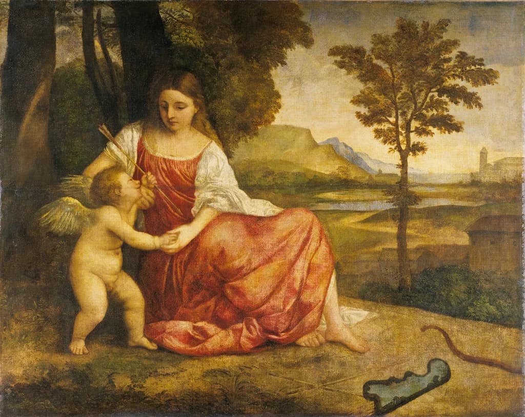 Venus and Cupid