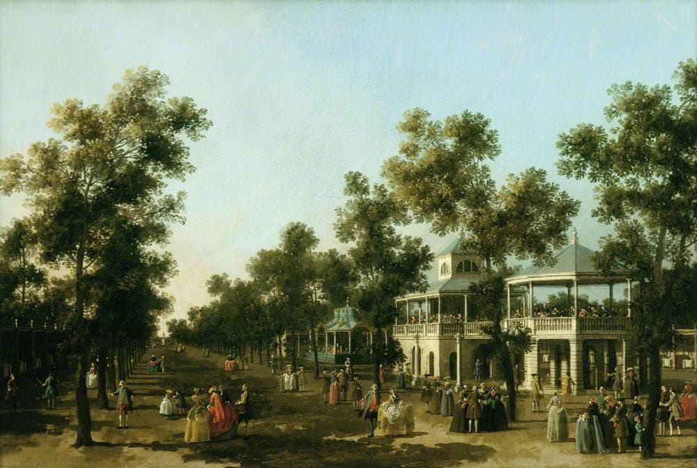 The Grand Walk, Vauxhall Gardens, London