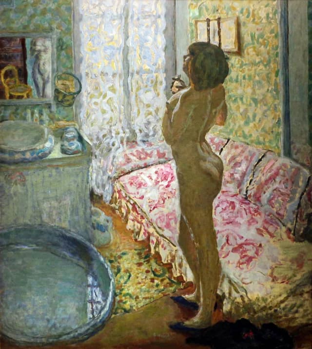 Nude against the light
