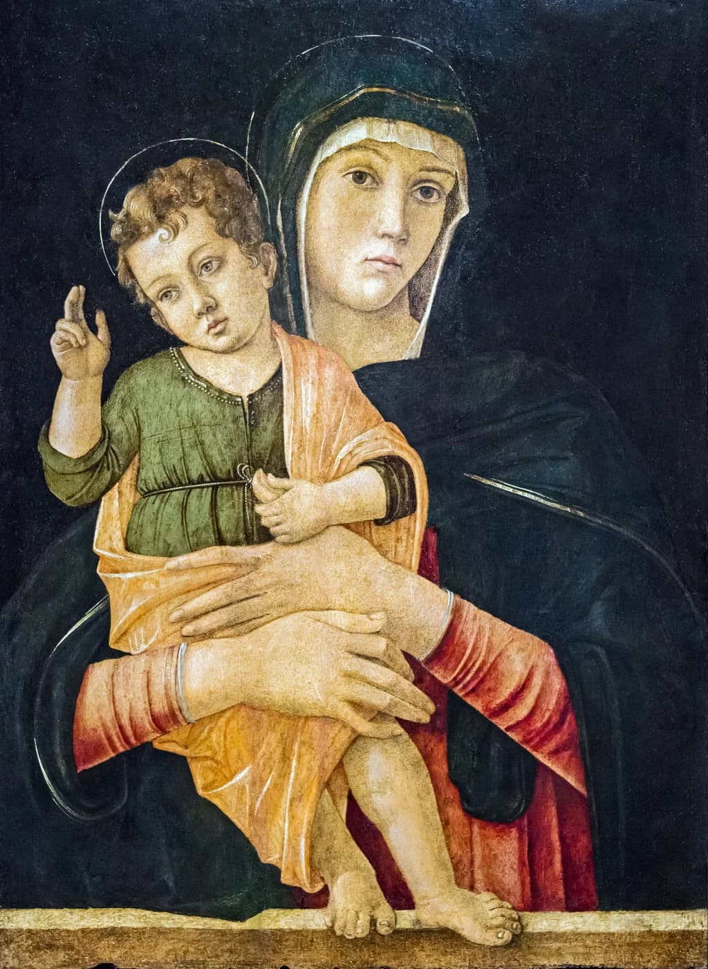 Madonna and Child Blessing