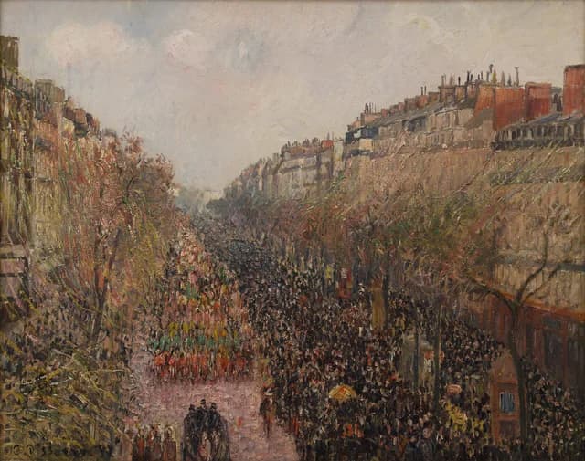 Boulevard Montmartre, Mardi Gras