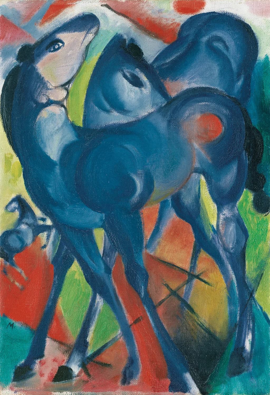 Die blauen Fohlen
