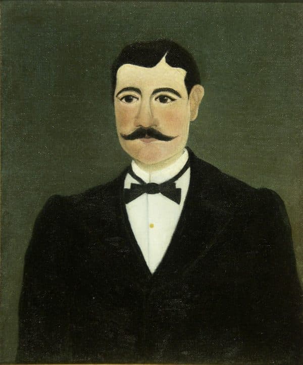 Portrait of Frumence Biche in Civilian Clothes