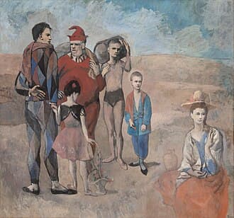 Family of Saltimbanques