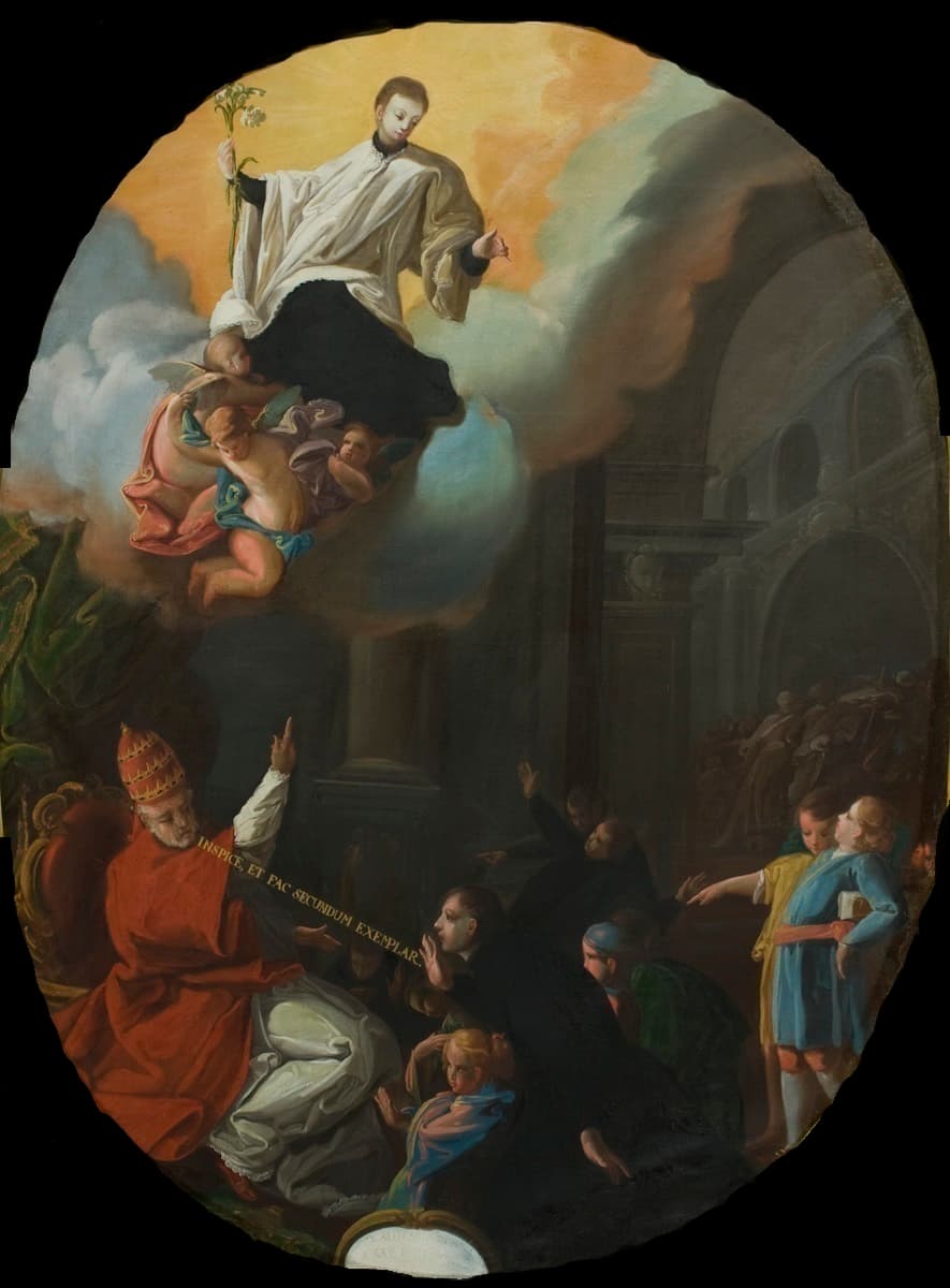 Consecration of Aloysius Gonzaga as patron saint of youth