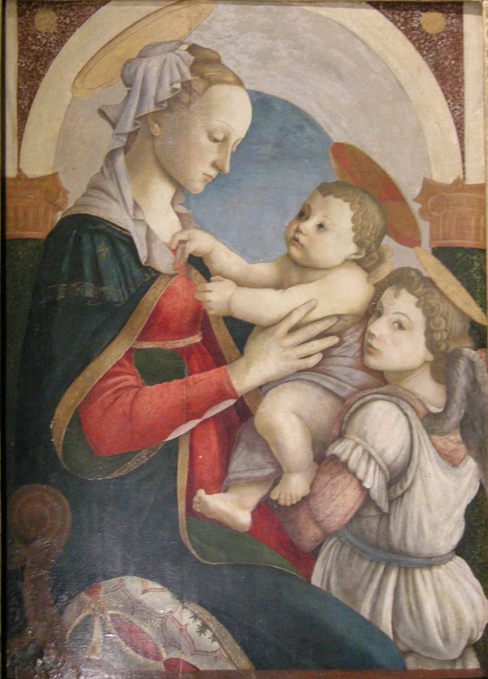 Madonna and Child with an Angel