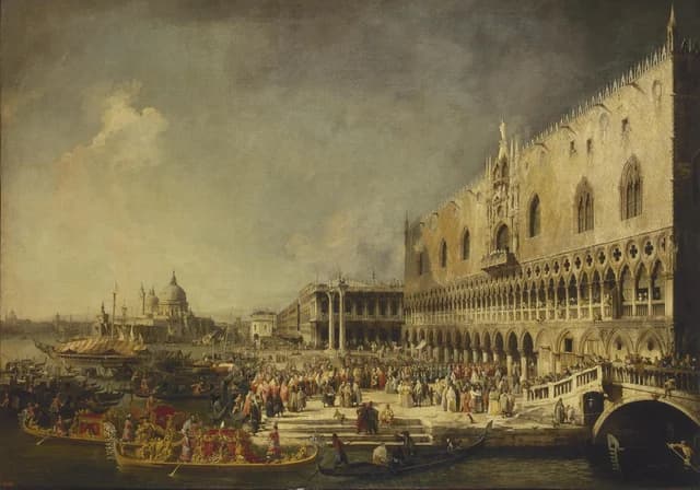 Chegada do Embaixador Francês em Veneza