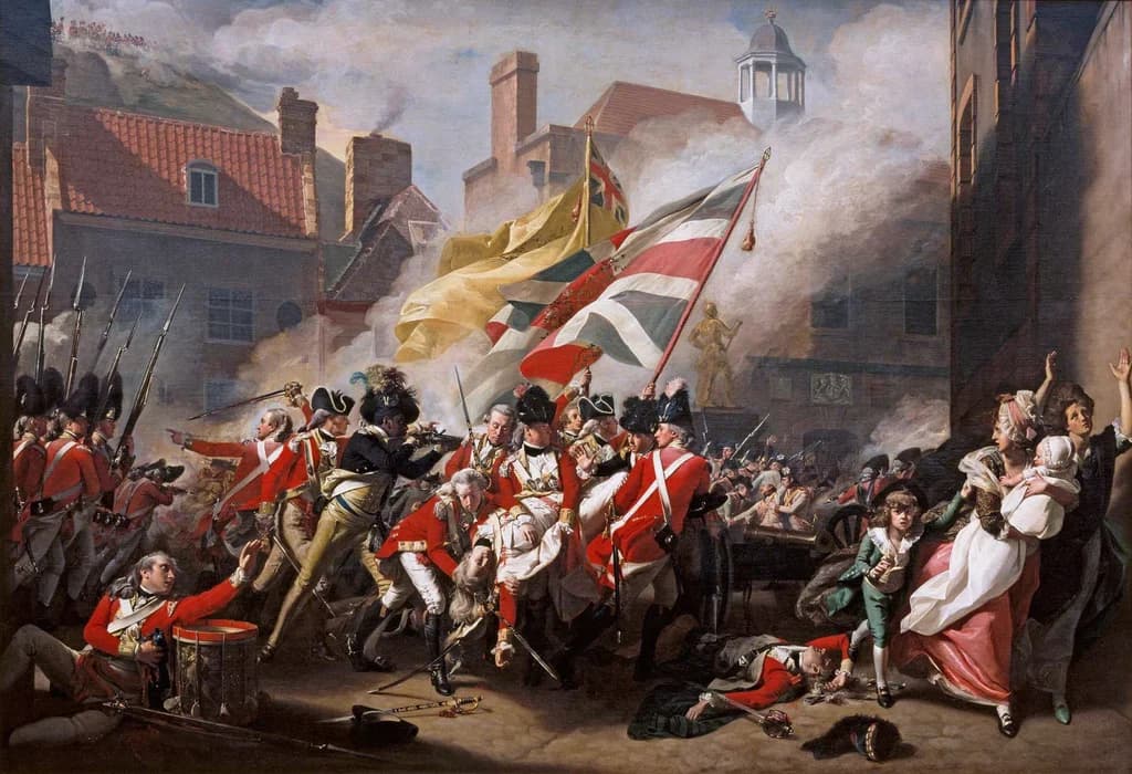 The Death of Major Peirson, 6 January 1781