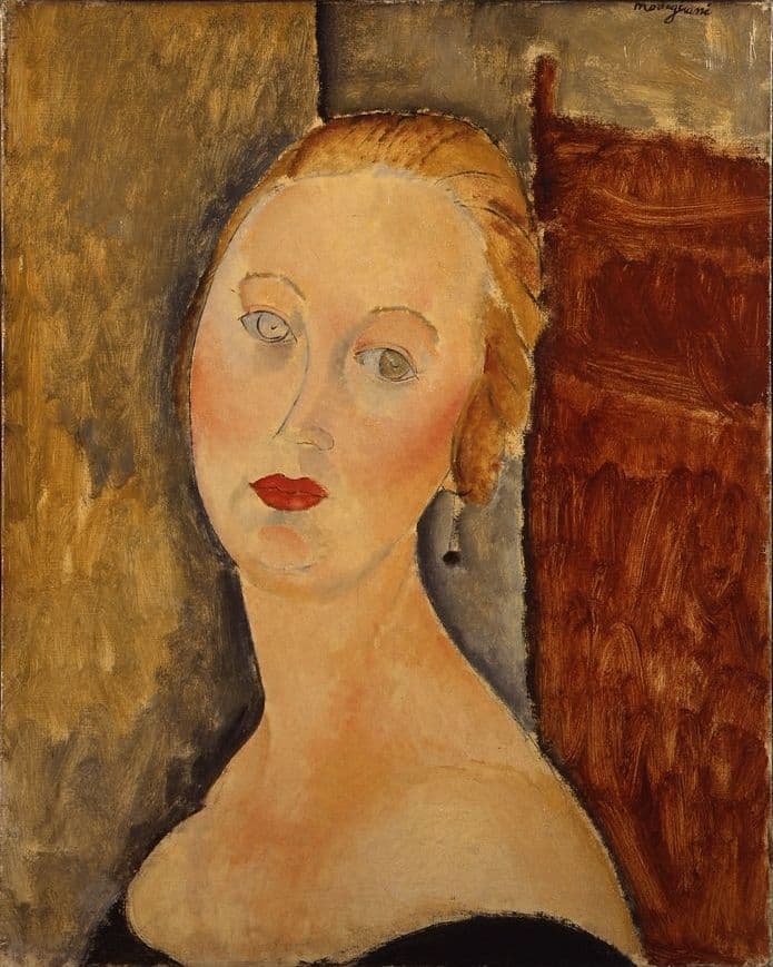 Germaine Survage with Earrings
