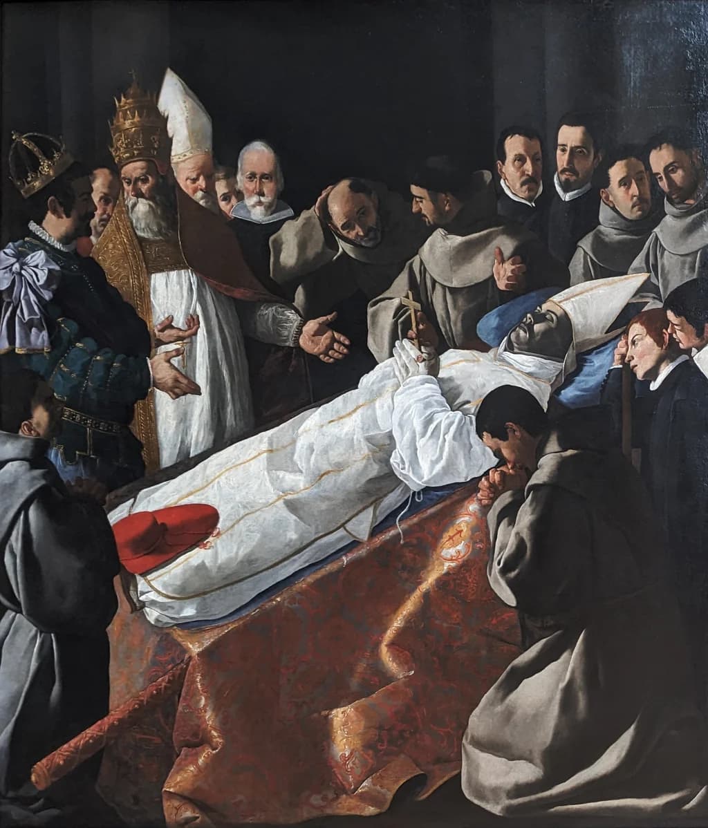 Saint Bonaventure's Body Lying in State