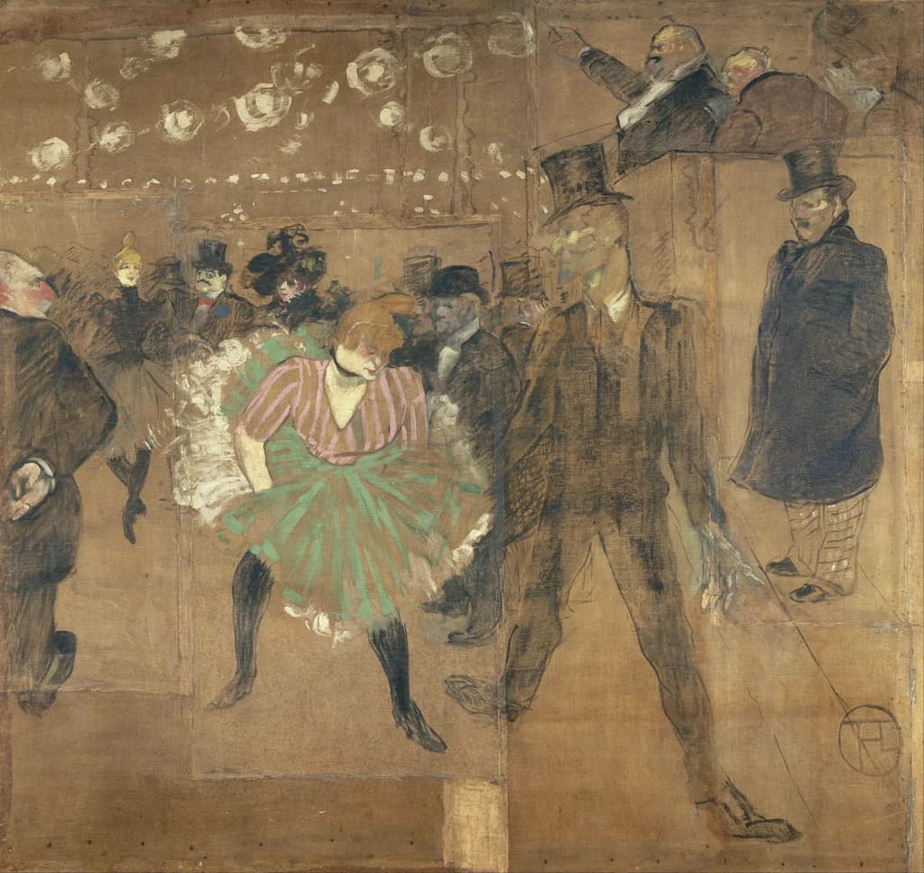 At the Moulin Rouge (La Goulue and Valentin-le-Desosse)