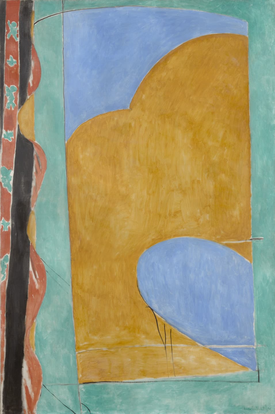 The Yellow Curtain