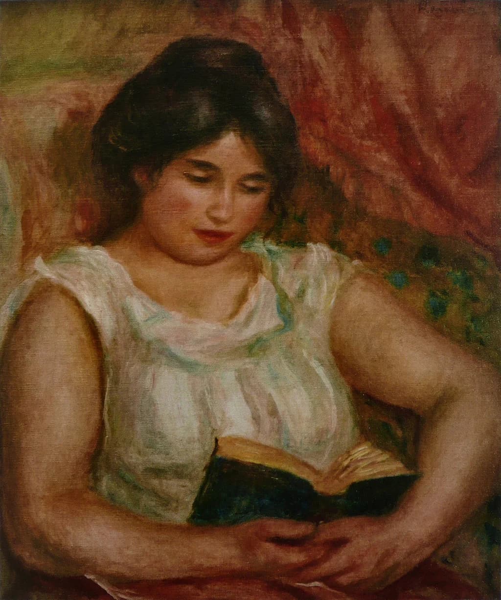 Gabrielle reading