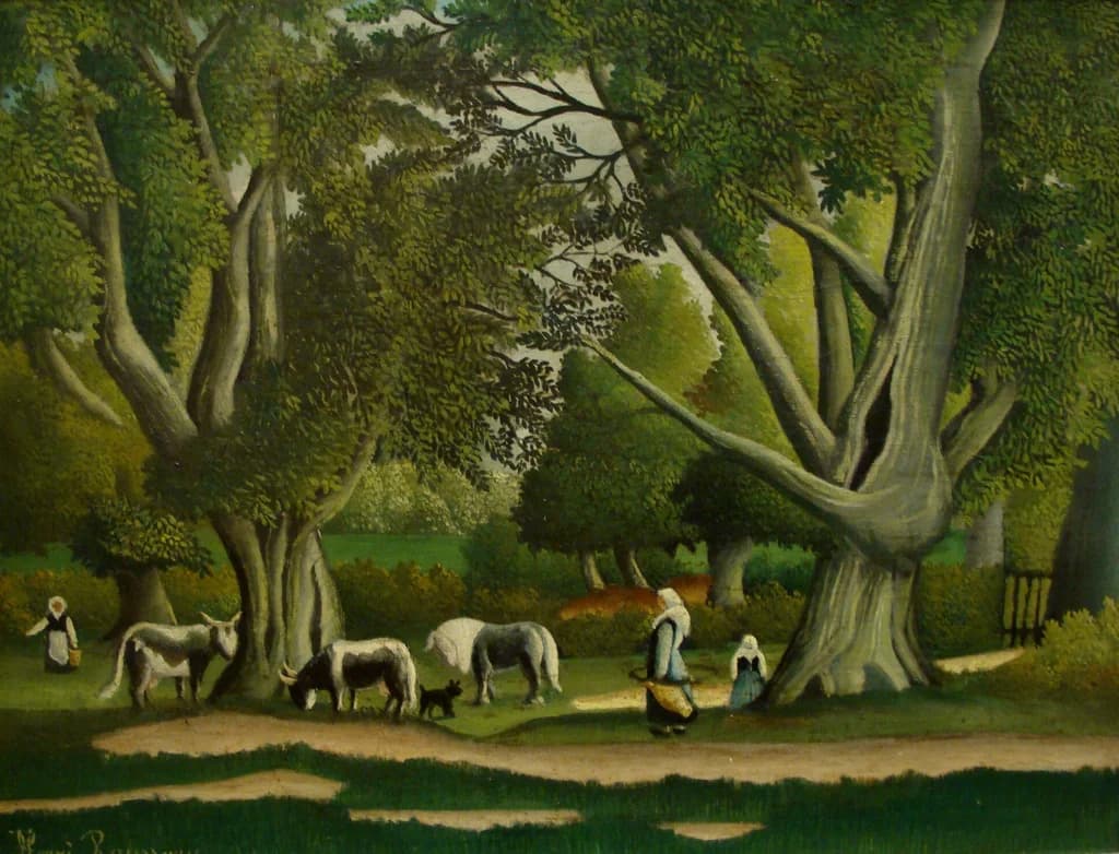 Landscape With Milkmaids