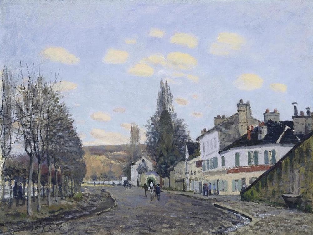 La strada da Saint-Germain a Marly