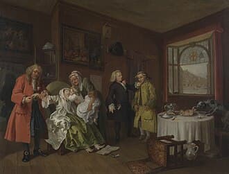 Marriage A-la-Mode: 6. The Lady's Death