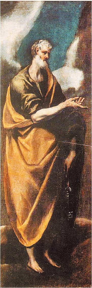 Apostle Peter at full-length