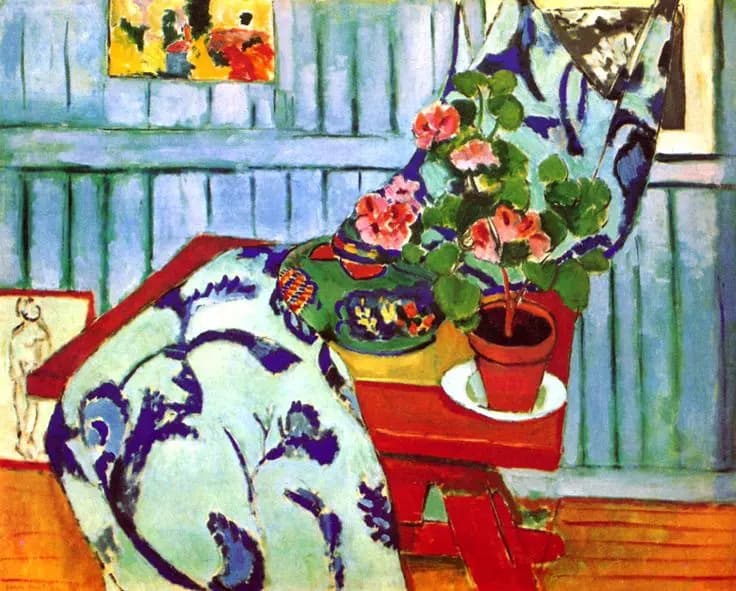 Still Life with Geraniums