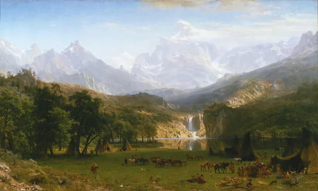 The Rocky Mountains, Lander's Peak