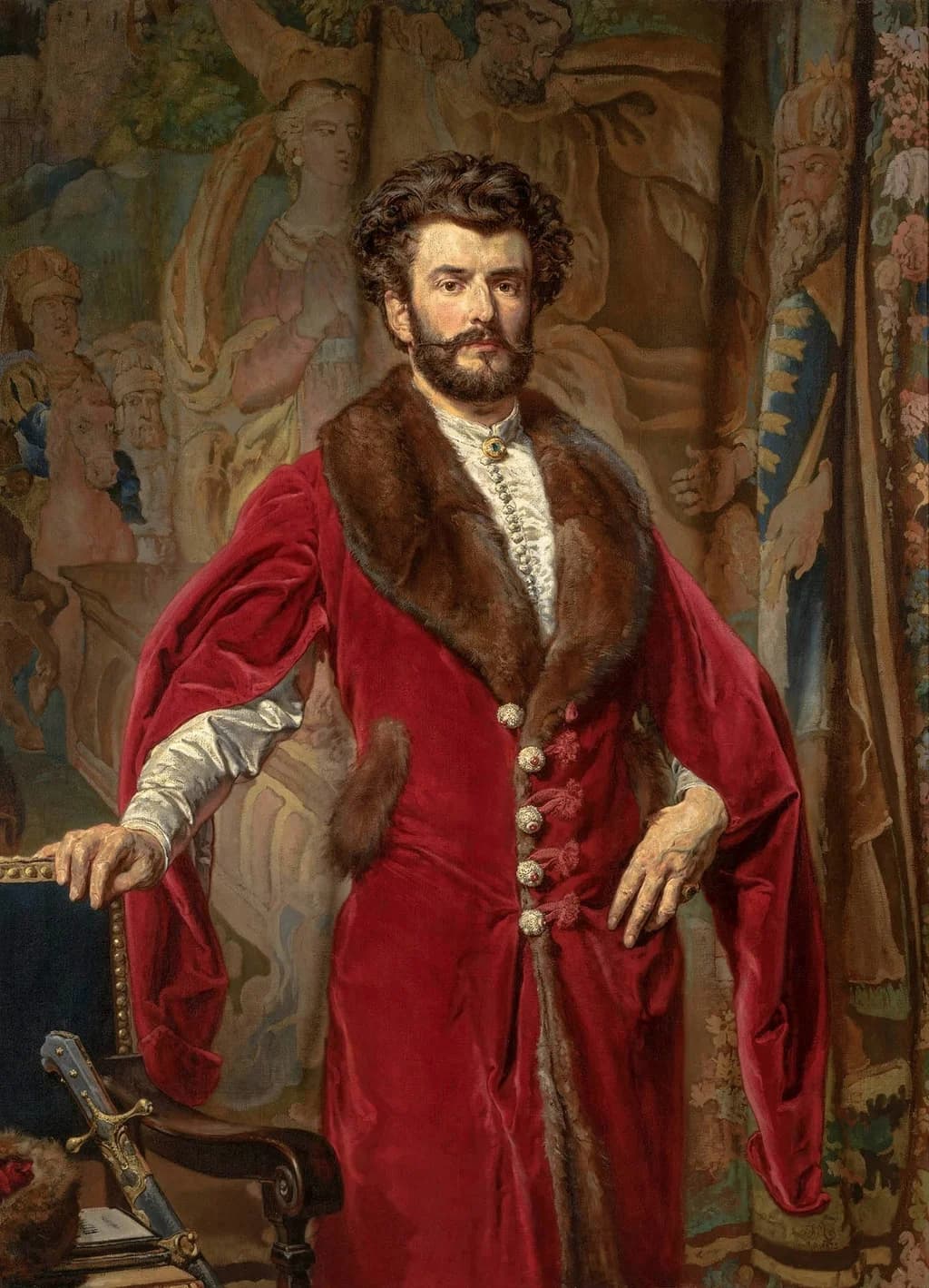 Porträt von Józef Ciechoński