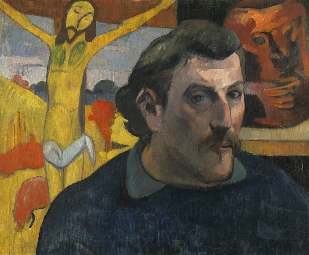 Portrait of the Artist with the Yellow Christ