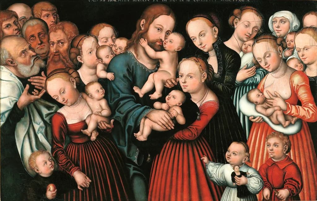 Christ blessing the children