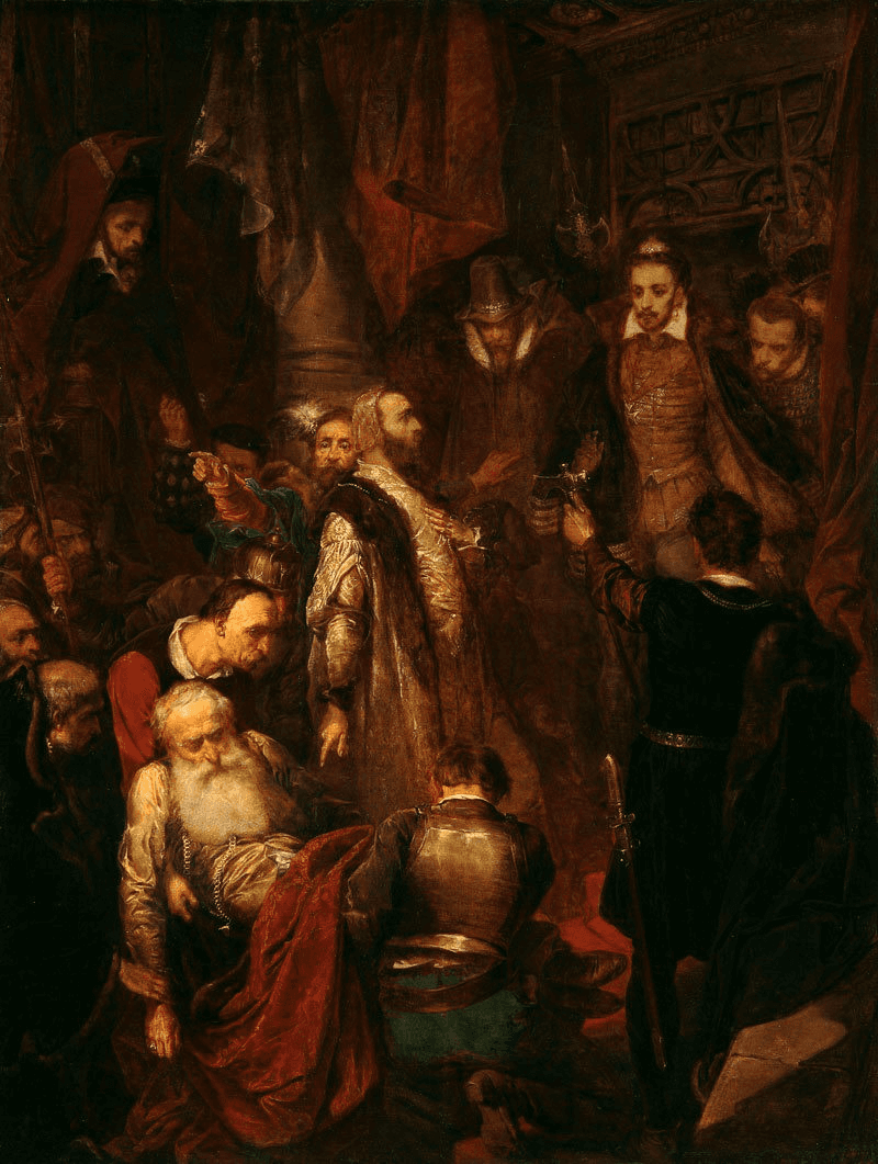 The Killing of Wapowski during the Coronation of Henryk Walezy