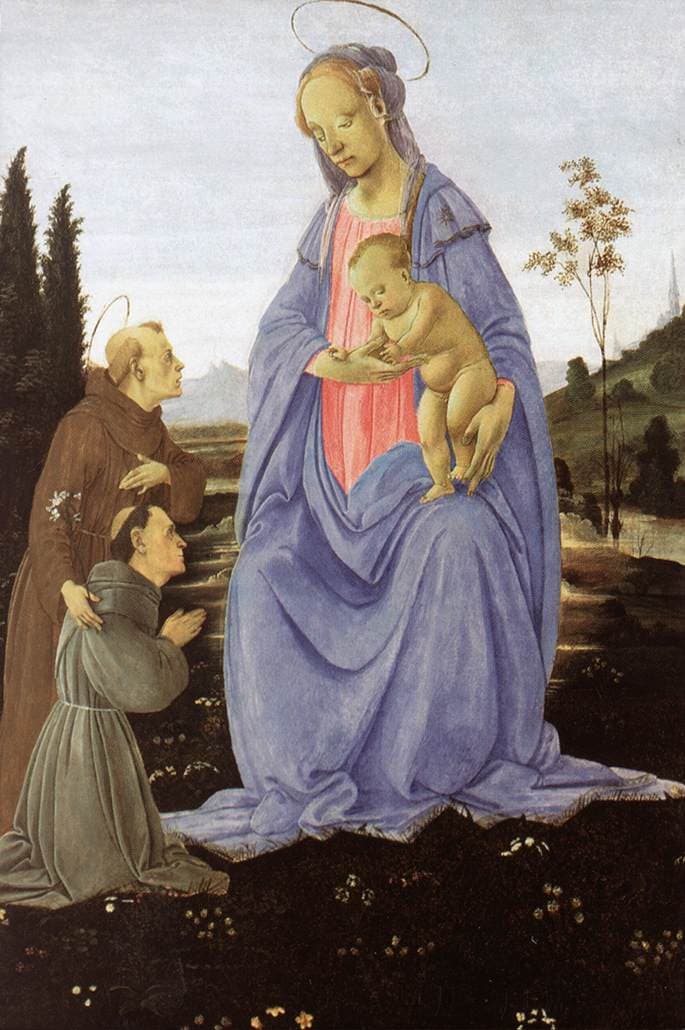 Madonna with Child, St Anthony of Padua, and a Friar