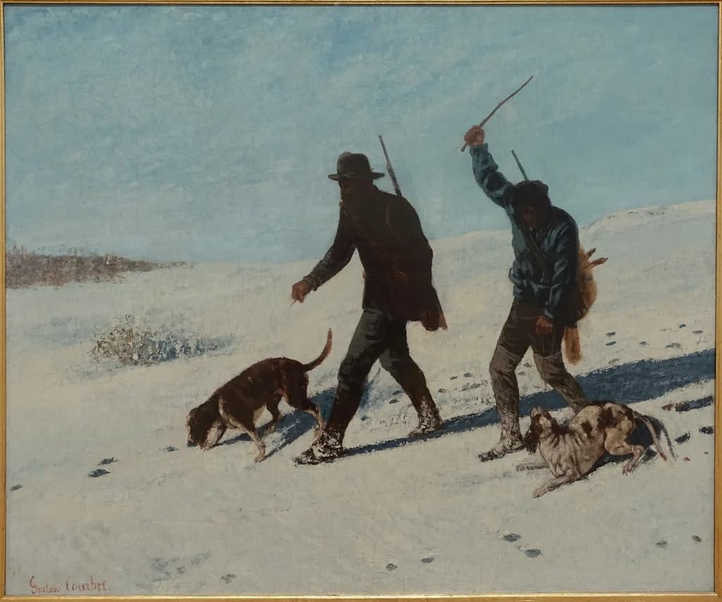 Poachers in the snow