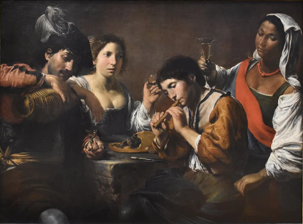 Musician and Drinkers