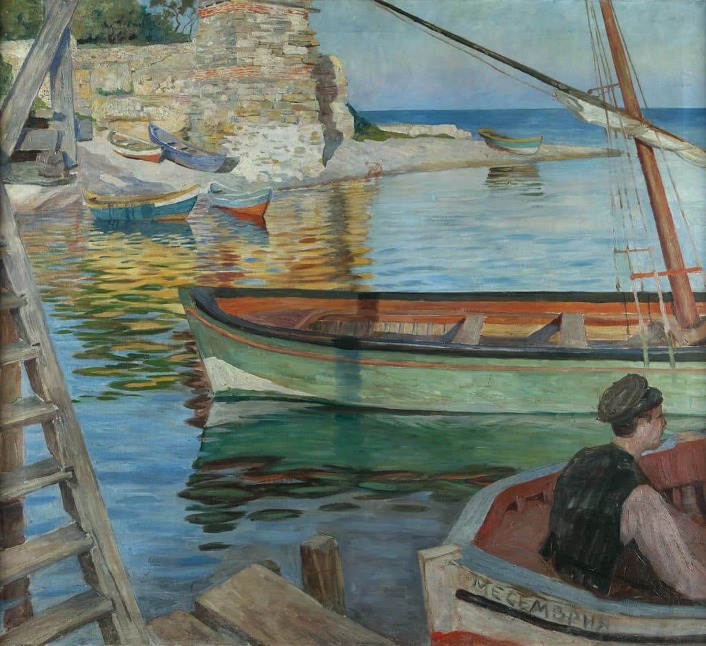 Le quai à Mésembria